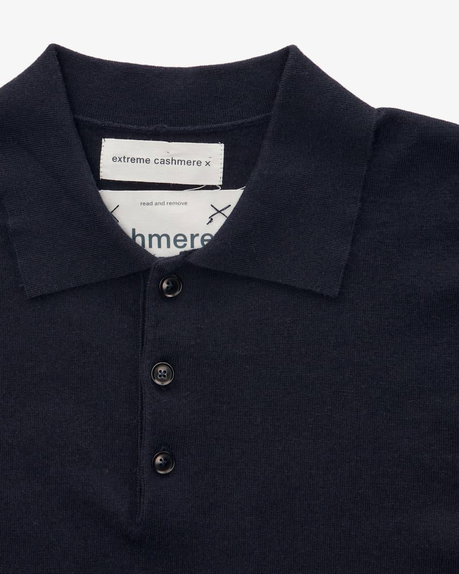 Extreme Cashmere Polo-Strickshirt