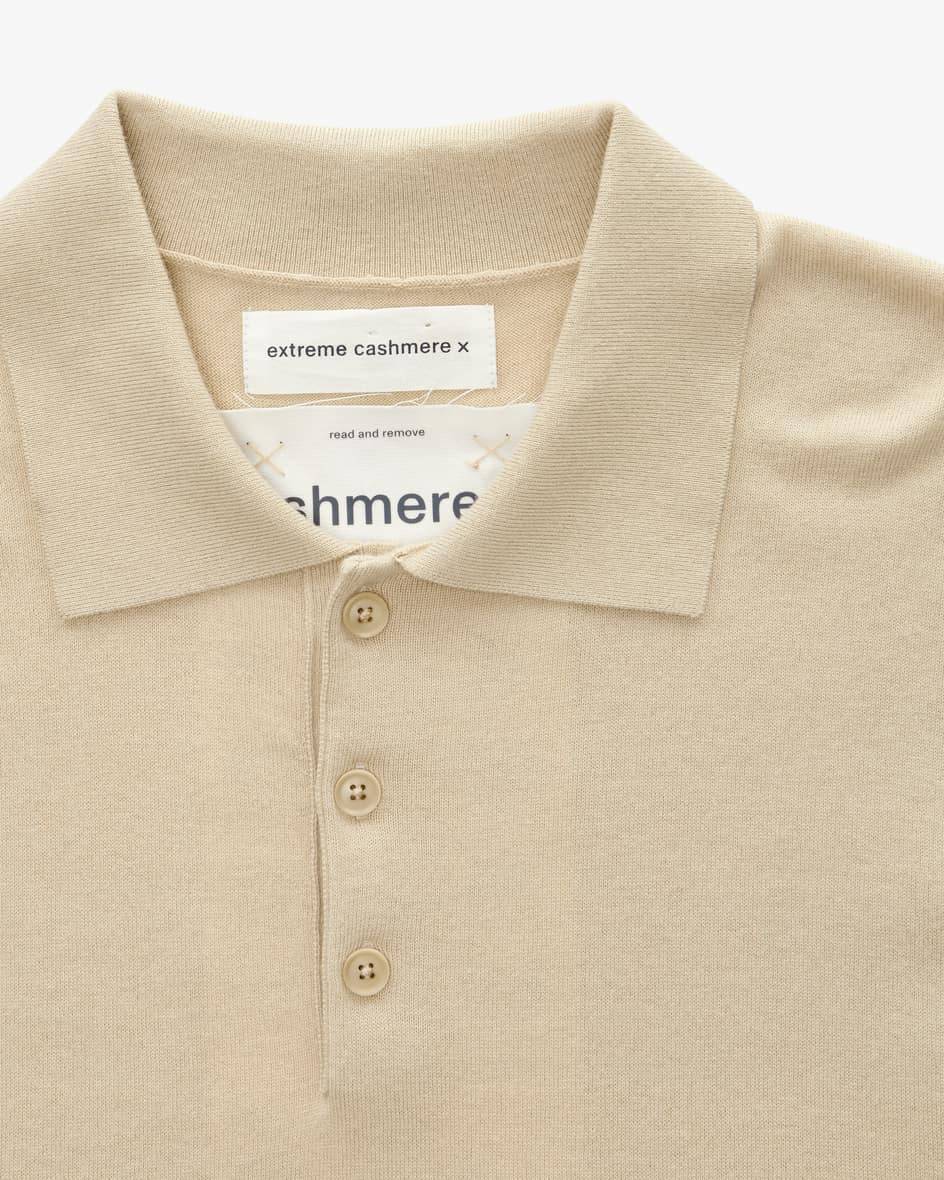 Extreme Cashmere Polo-Strickshirt