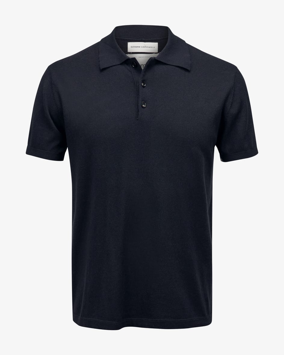 Extreme Cashmere Polo-Strickshirt