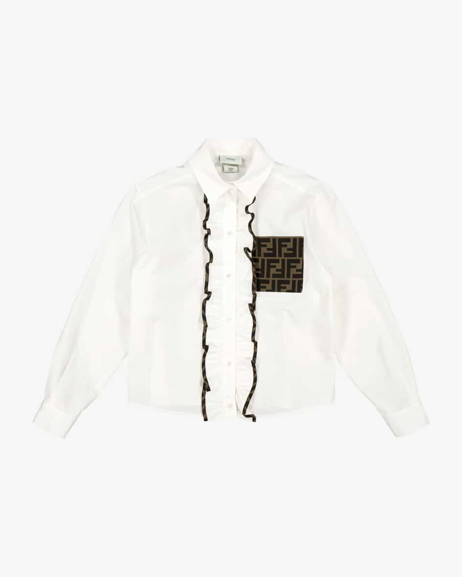 Fendi Kids Aexz Hemdbluse