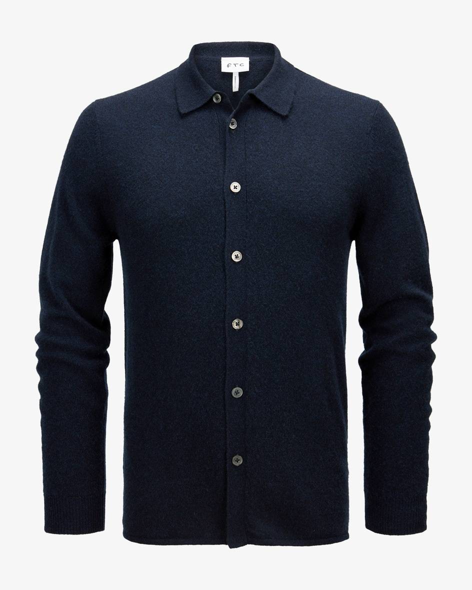 FTC Cashmere-Strickhemd