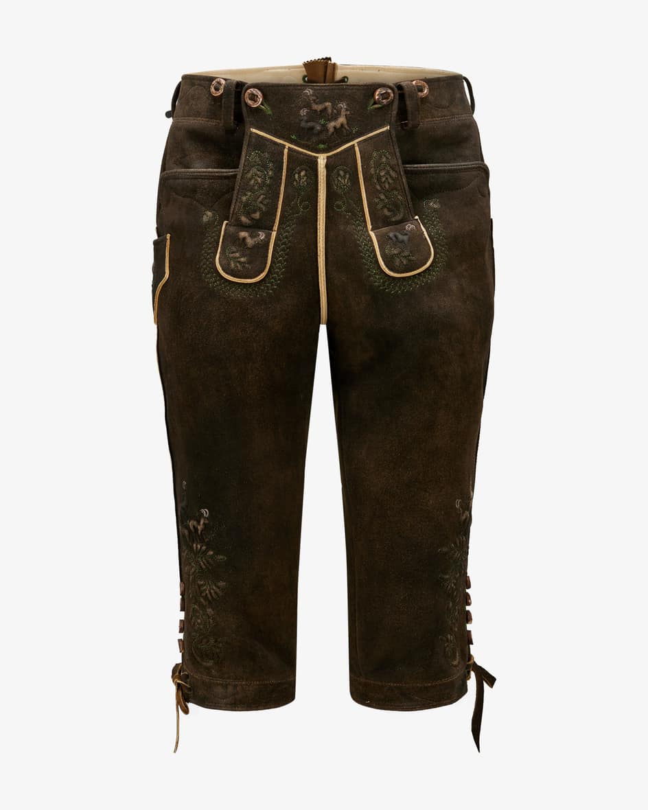 Meindl Gamsleiten Trachten-Kniebundhose aus Hirschleder