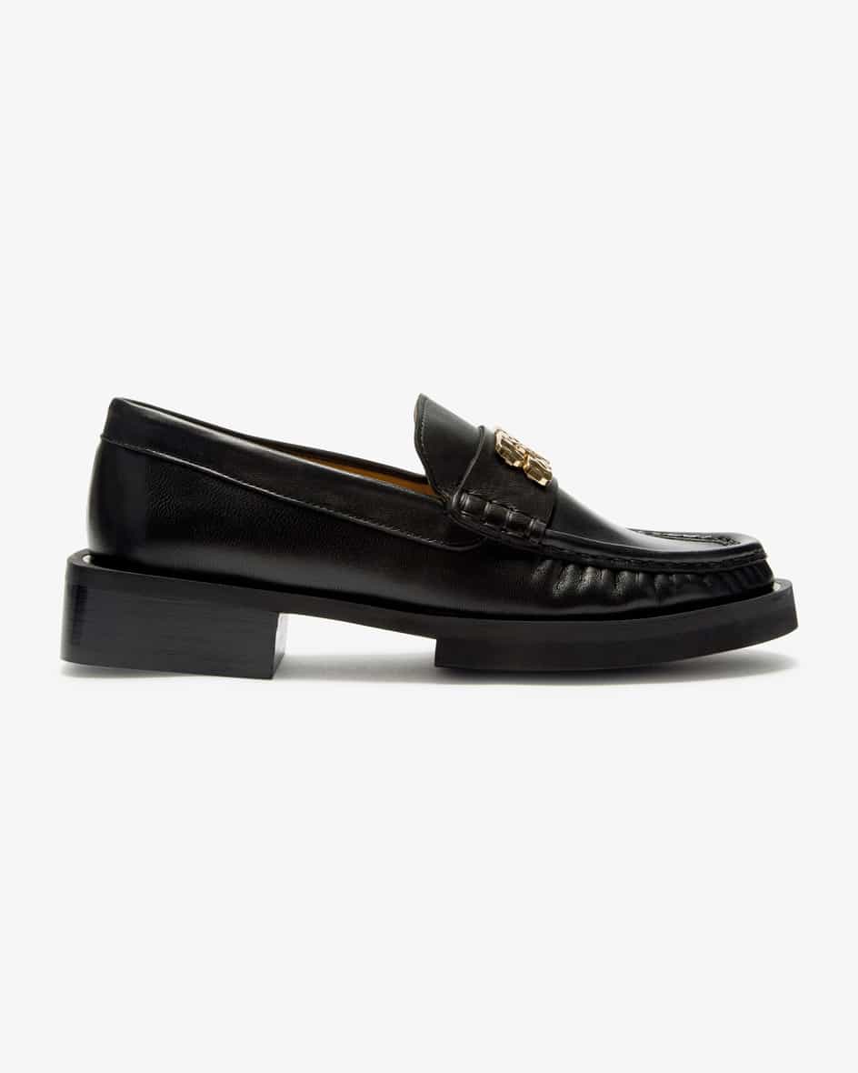 Ganni Butterfly Logo Loafer
