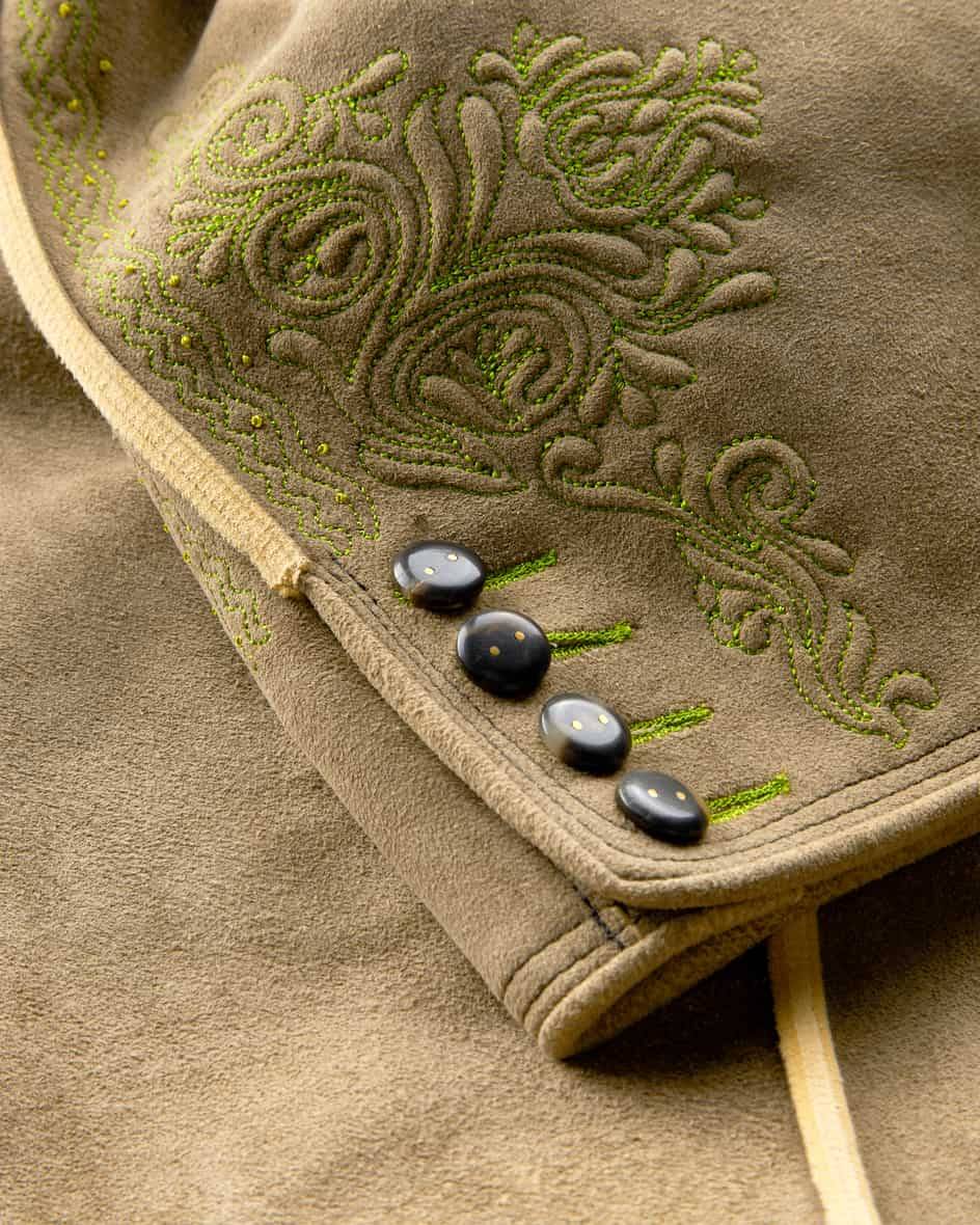 Gottseidank Uffing Lederhose Aus Hirschleder
