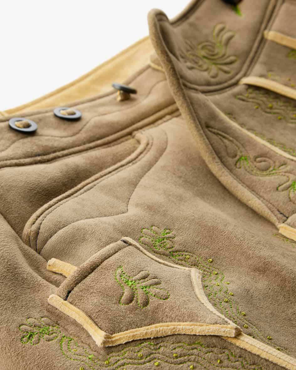 Gottseidank Uffing Lederhose Aus Hirschleder