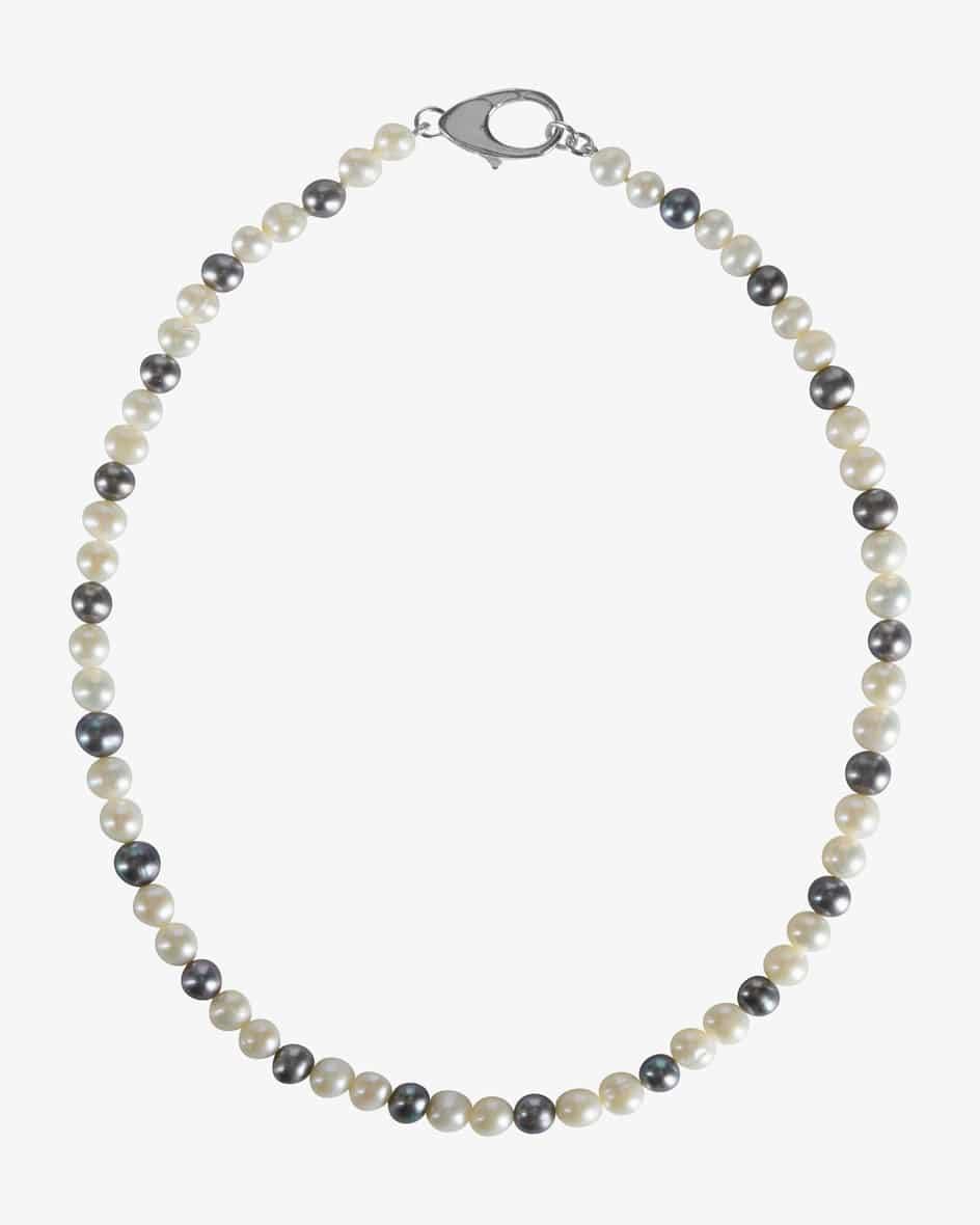 Hatton Labs Bianco & Grey Pearl Kette