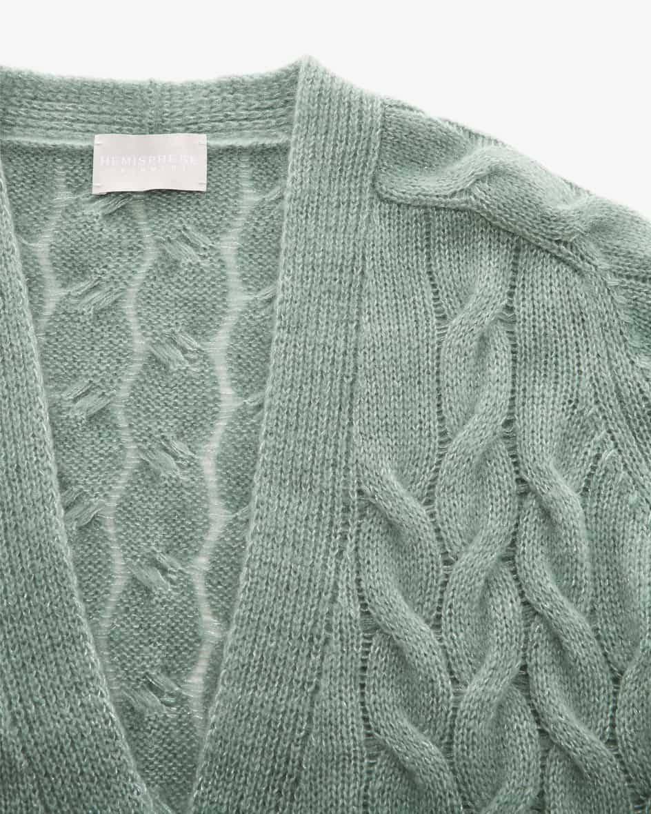 Hemisphere Cashmere-Seide-Strickjacke