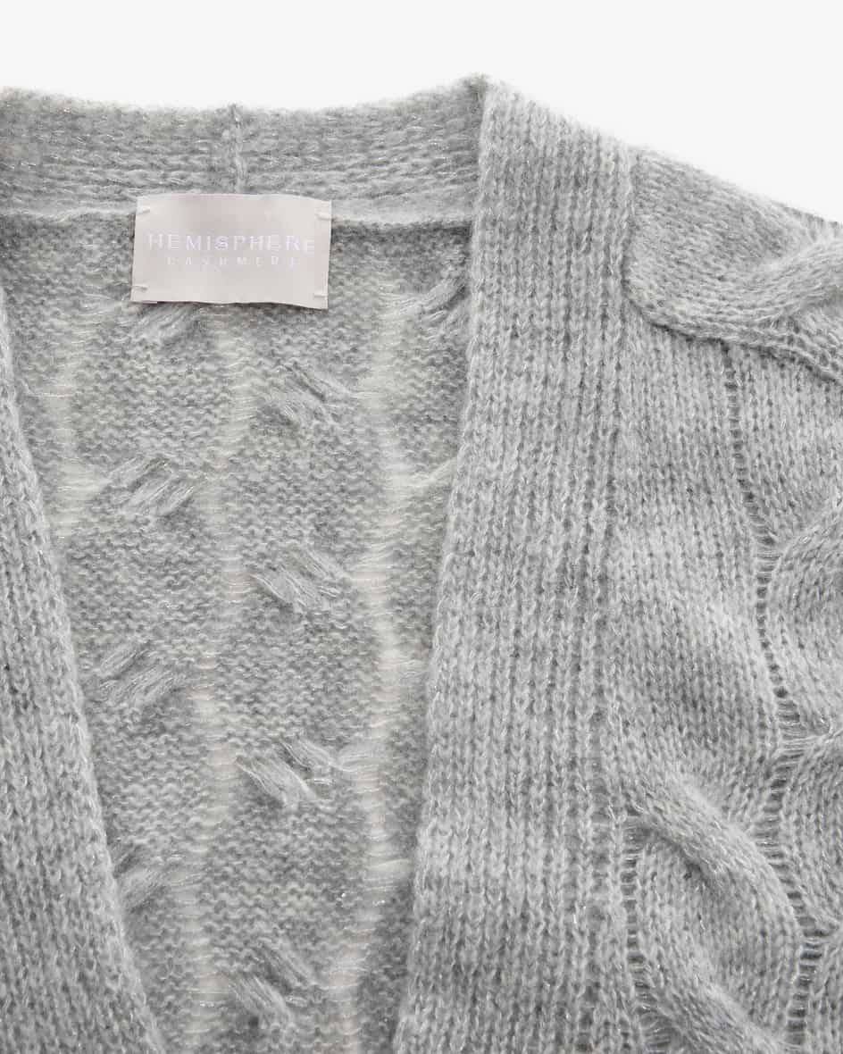 Hemisphere Cashmere-Seide-Strickjacke