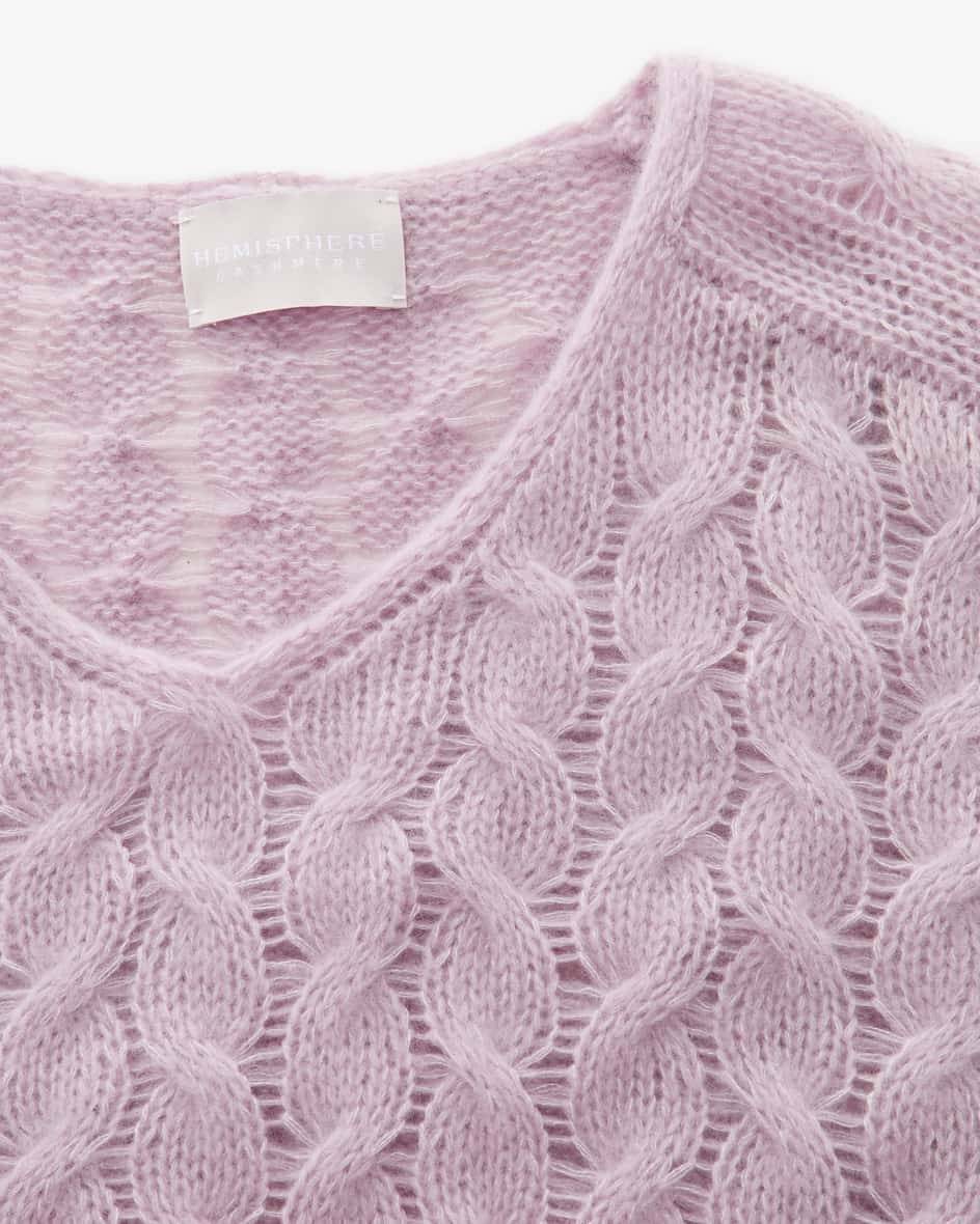 Hemisphere Cashmere-Seiden-Pullover