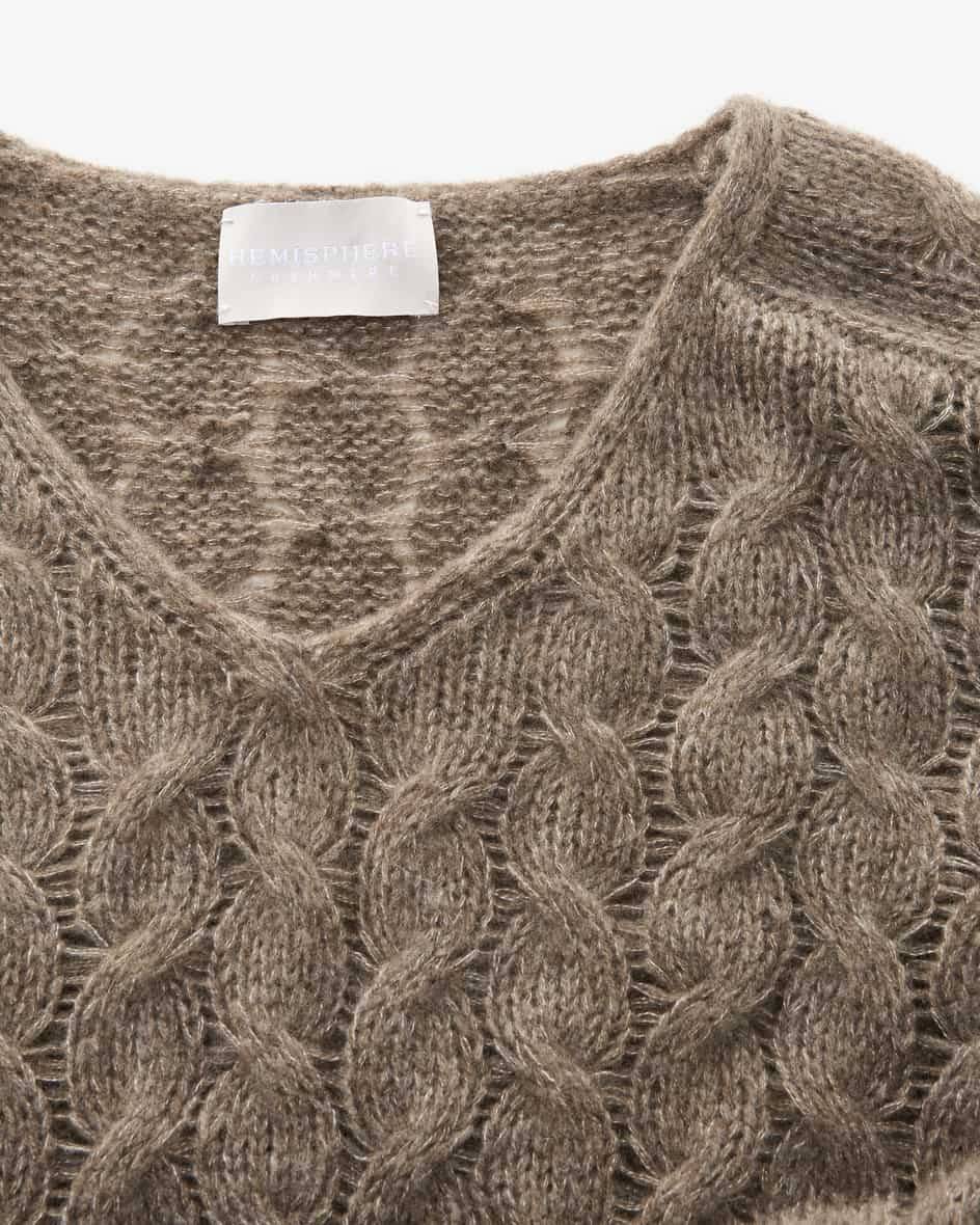 Hemisphere Cashmere-Seiden-Pullover