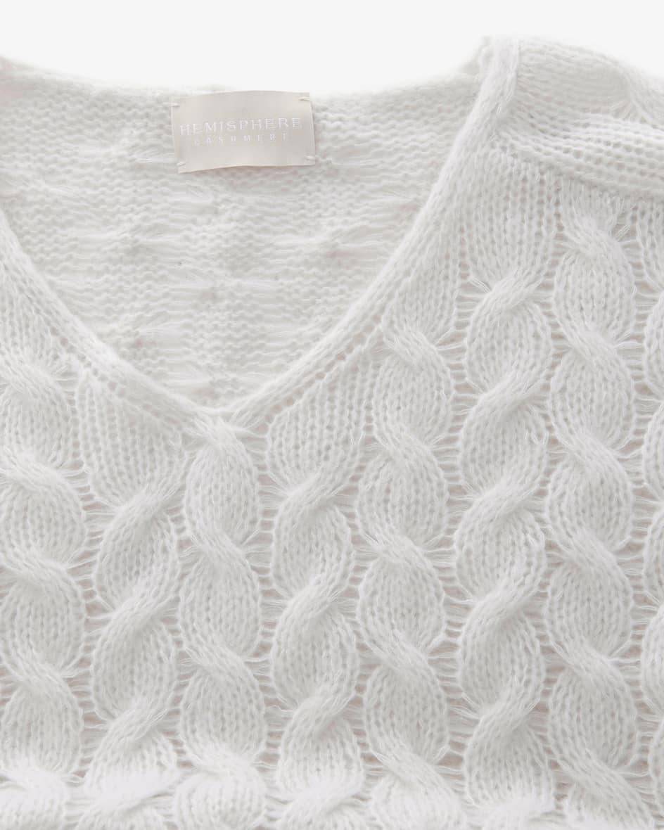 Hemisphere Cashmere-Seiden-Pullover
