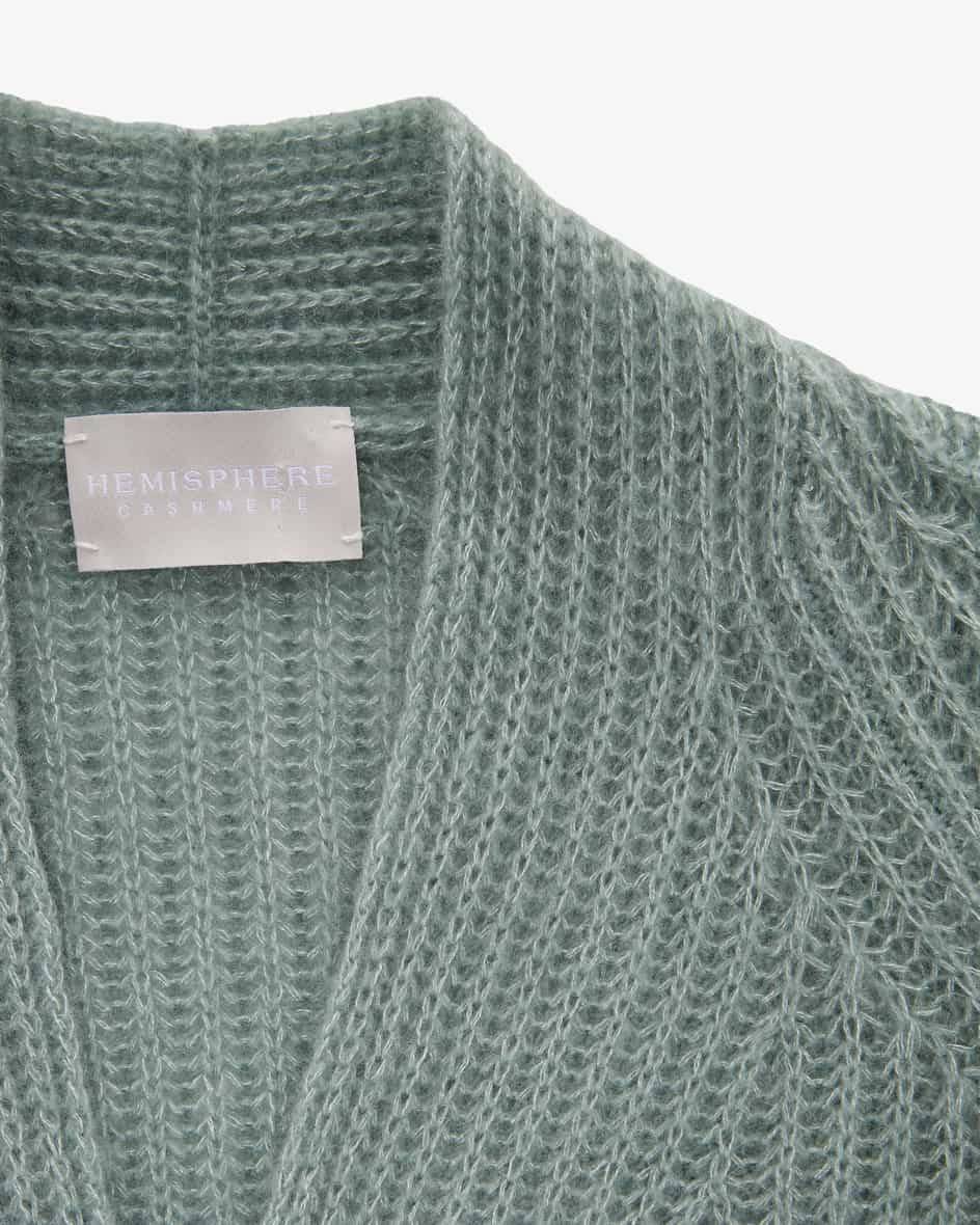 Hemisphere Cashmere-Strickjacke