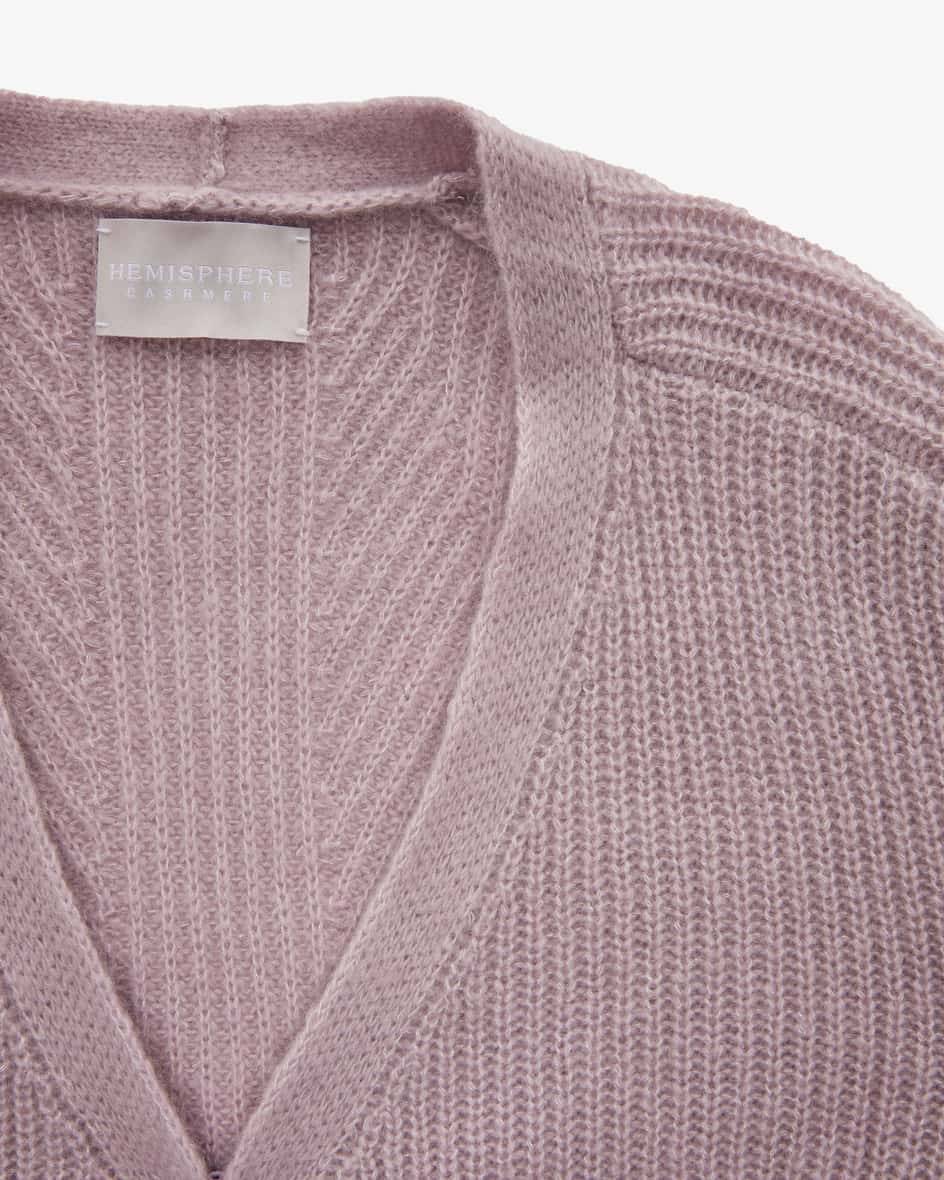 Hemisphere Cashmere-Strickjacke