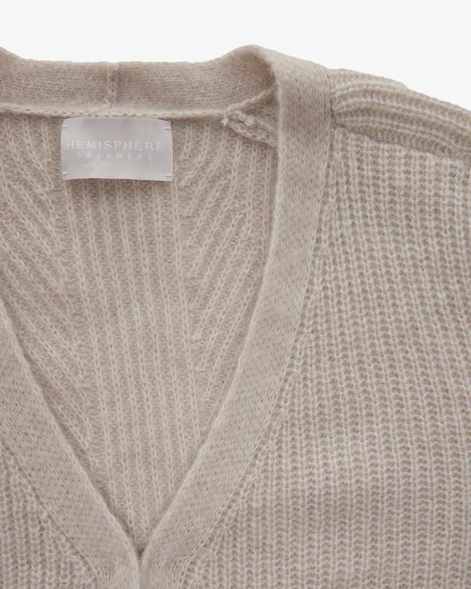 Hemisphere Cashmere-Strickjacke