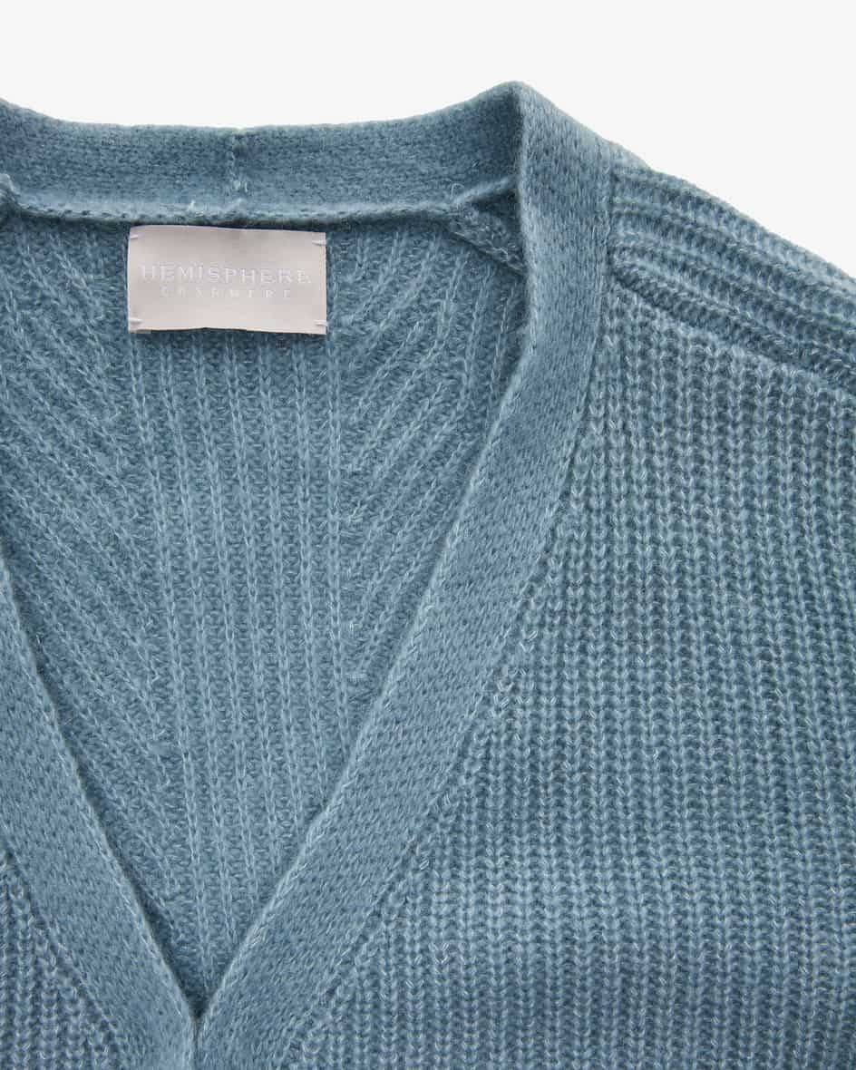 Hemisphere Cashmere-Strickjacke