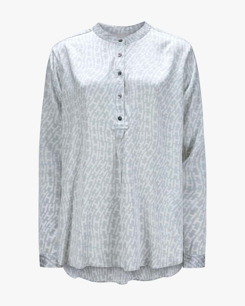 Hemisphere Ferita Seidenbluse