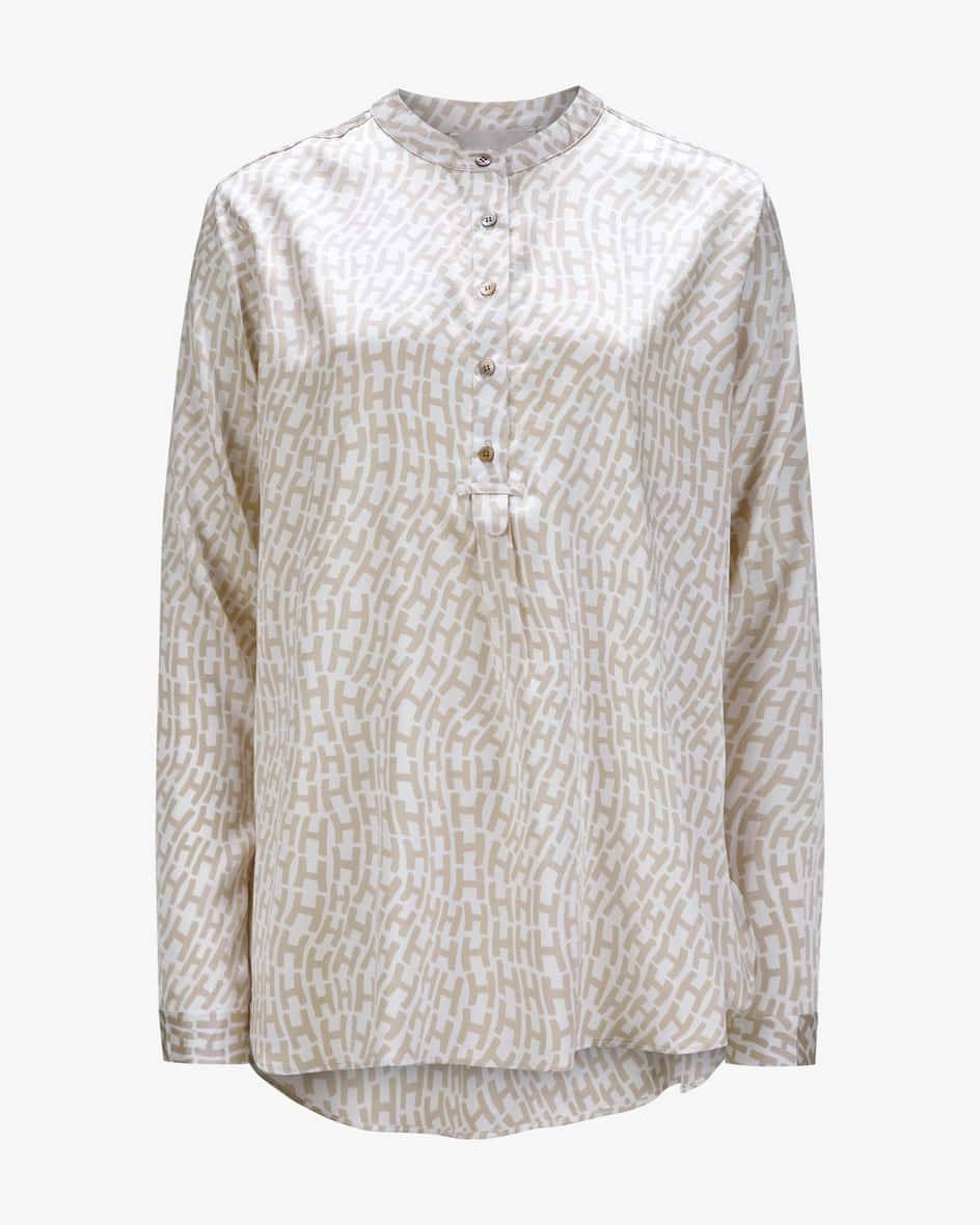 Hemisphere Ferita Seidenbluse