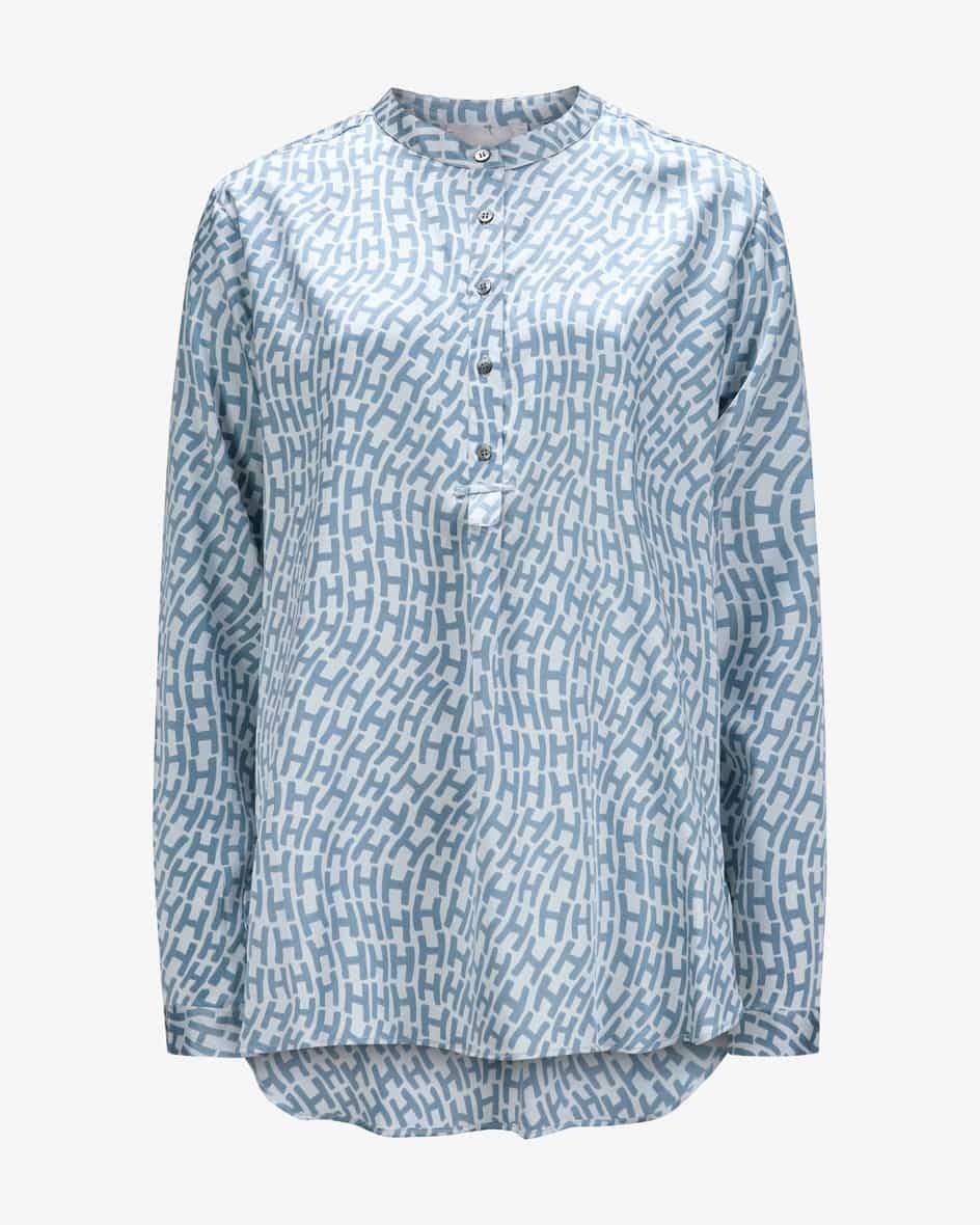 Hemisphere Ferita Seidenbluse