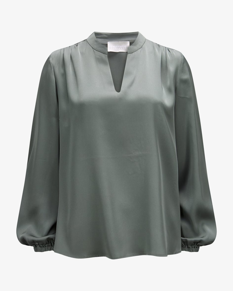 Hemisphere Hira Seidenbluse