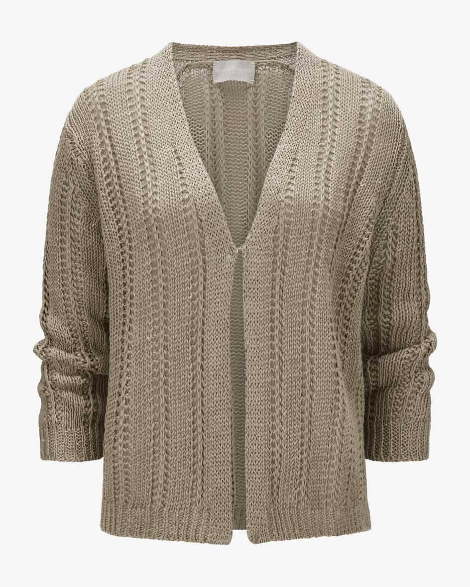 Hemisphere Leinen-Cardigan