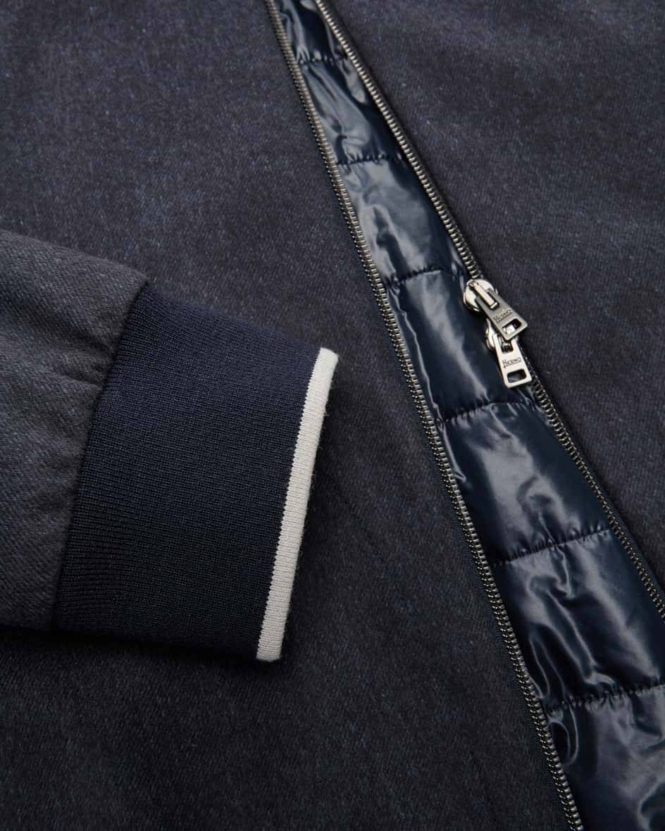 Herno Seiden-Cashmere-Blouson