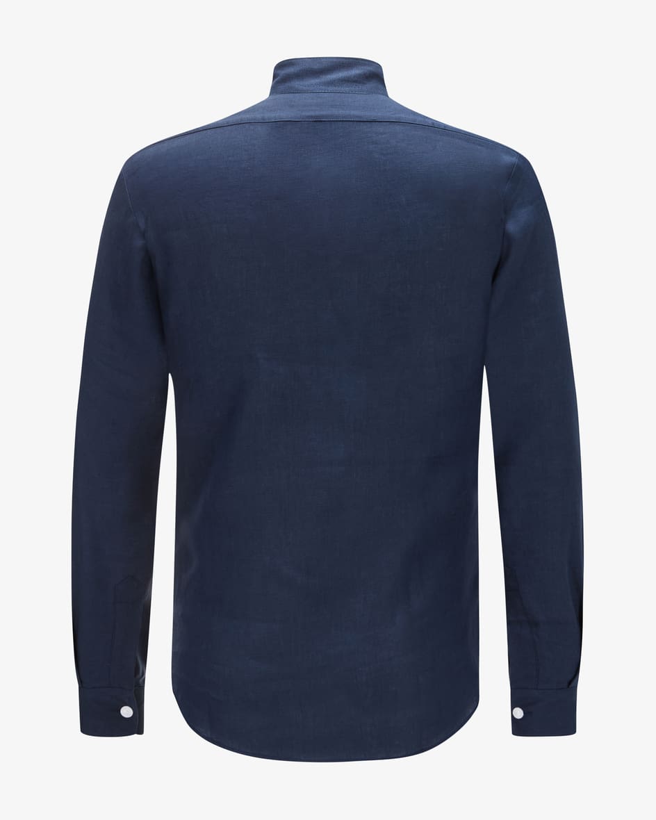 Hund Sans Scho Trachten-Leinenhemd Schmal