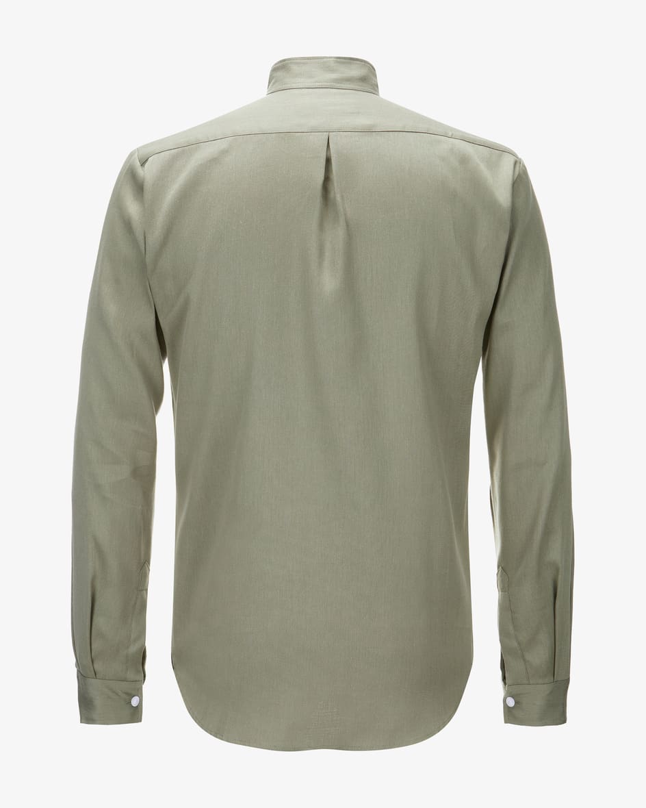 Hund Sans Scho Trachten-Leinenhemd Schmal