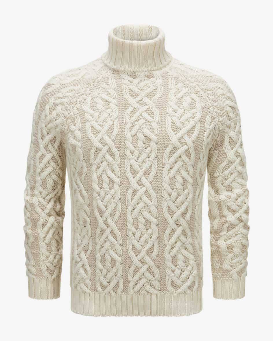 Isaia Napoli Cashmere-Rollkragenpullover