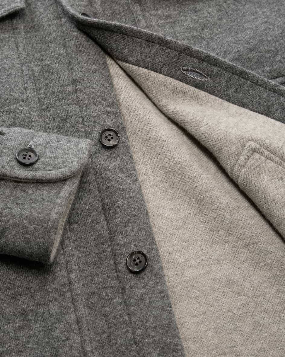 Isaia Napoli Cashmere-Shirtjacket