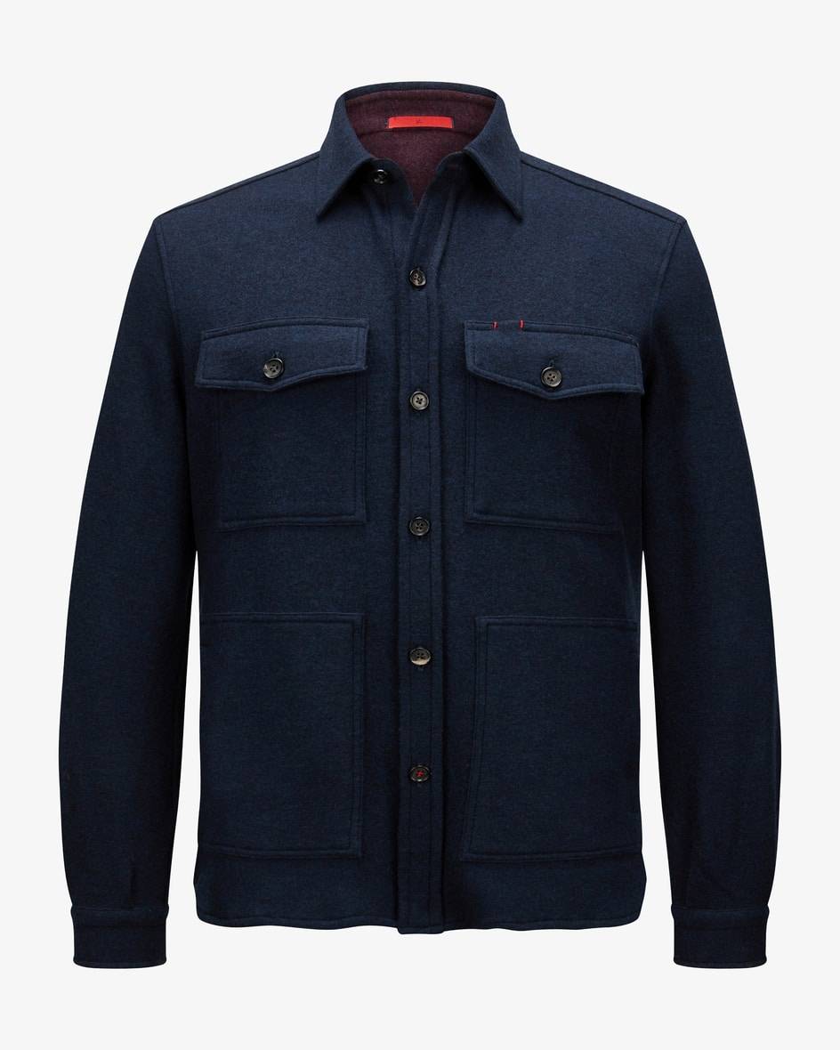 Isaia Napoli Cashmere-Shirtjacket