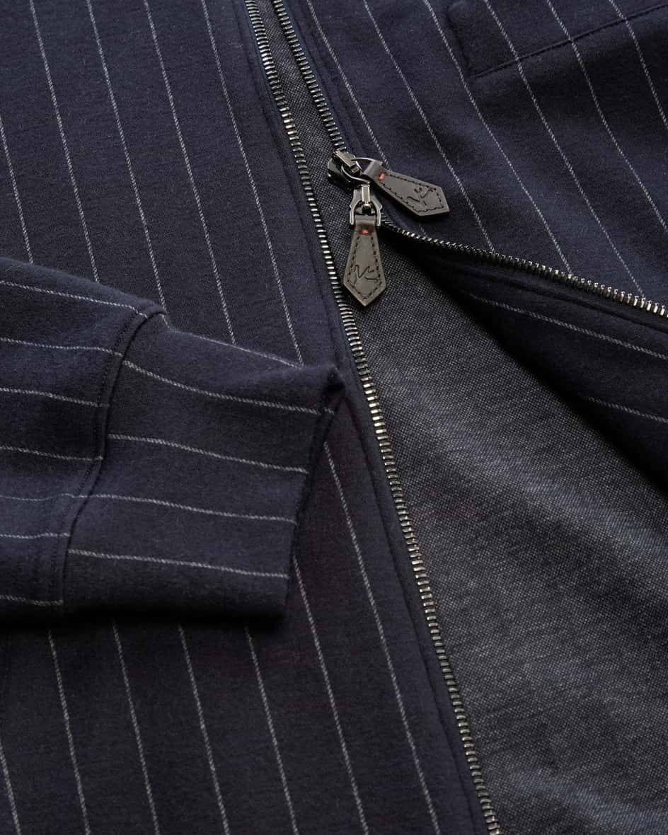 Isaia Napoli Woll-Sweatjacke