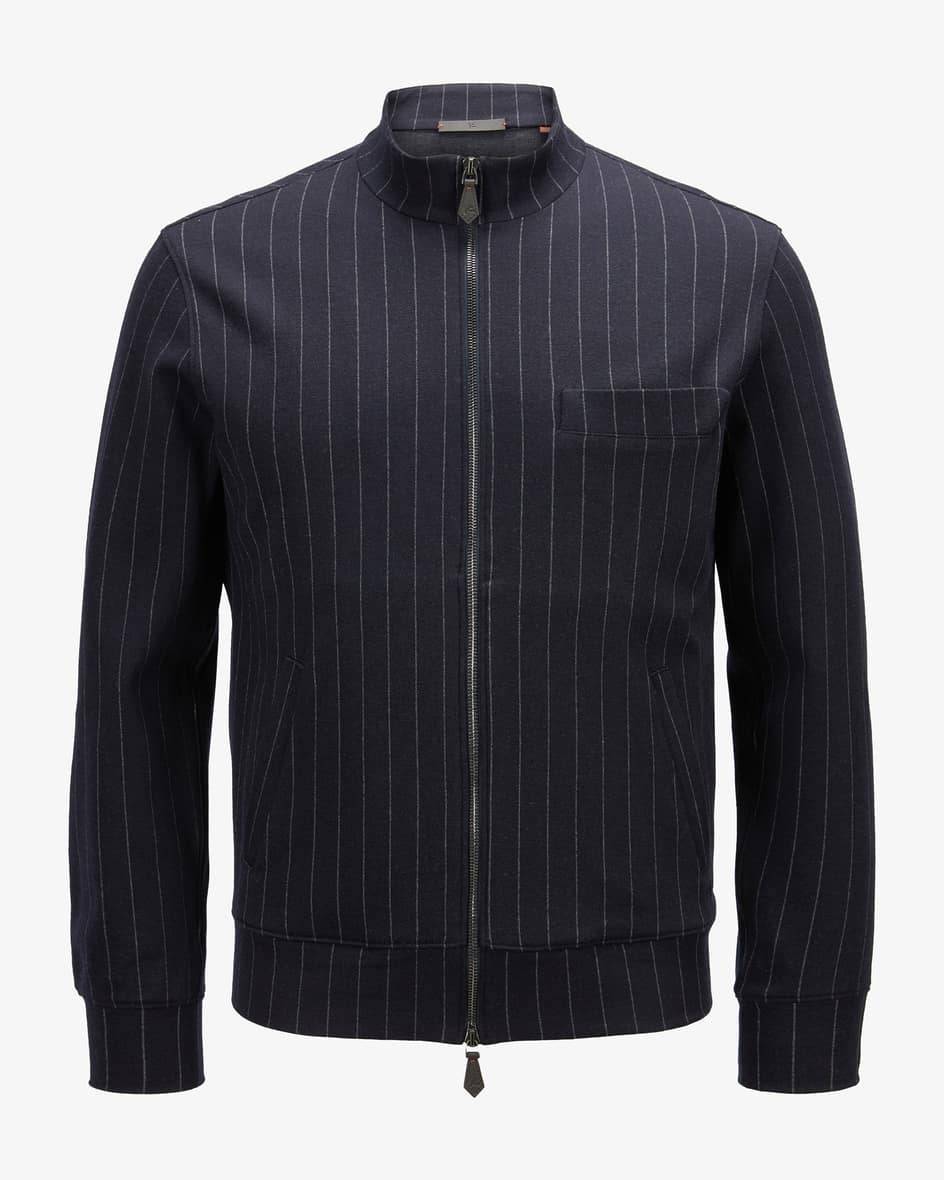 Isaia Napoli Woll-Sweatjacke