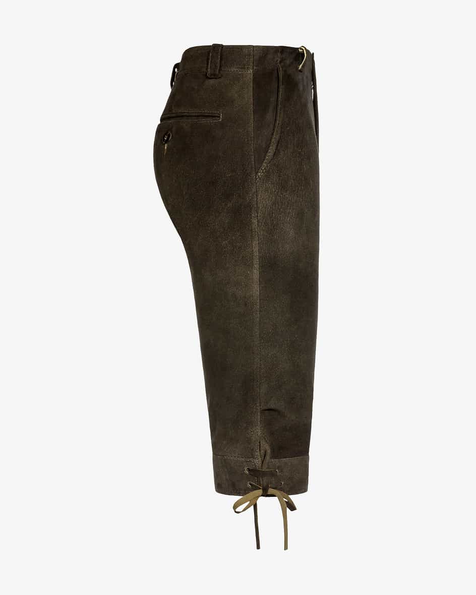 Meindl Island Trachten-Kniebundhose Aus Hirschleder