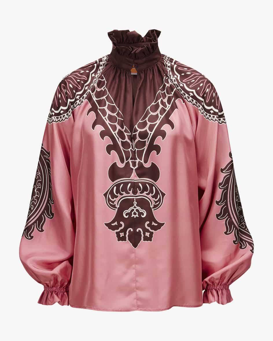 La DoubleJ Cerere Seidenbluse