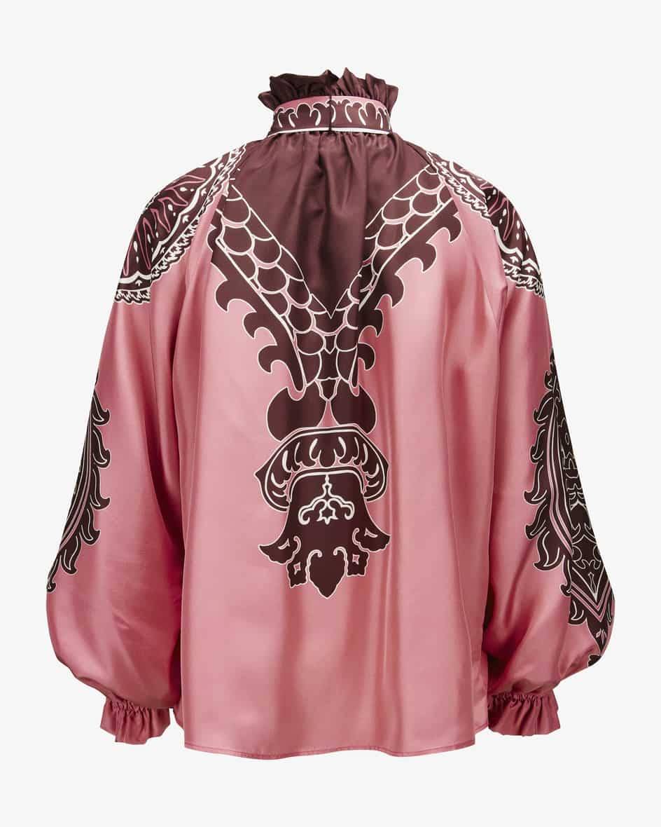 La DoubleJ Cerere Seidenbluse