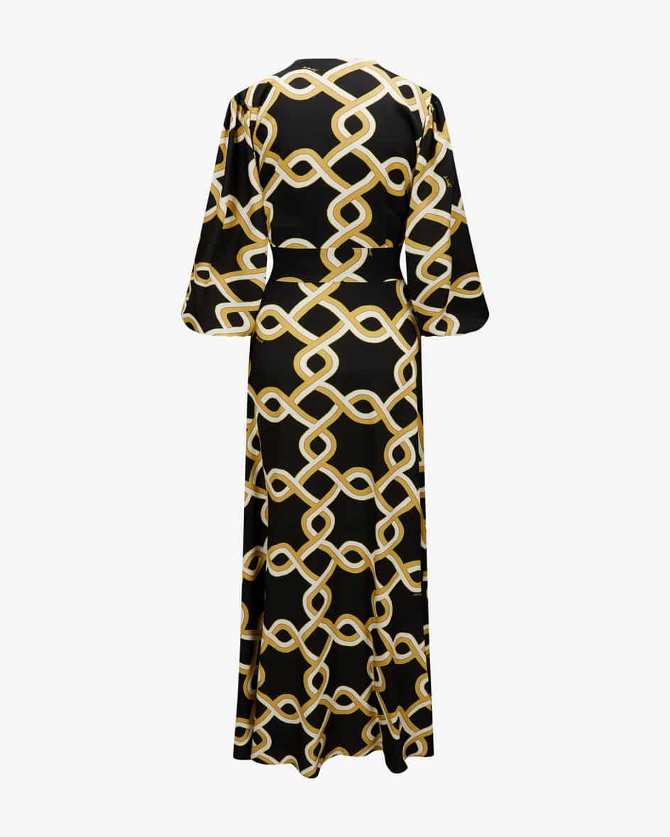 La DoubleJ Long Camerino Seidenkleid