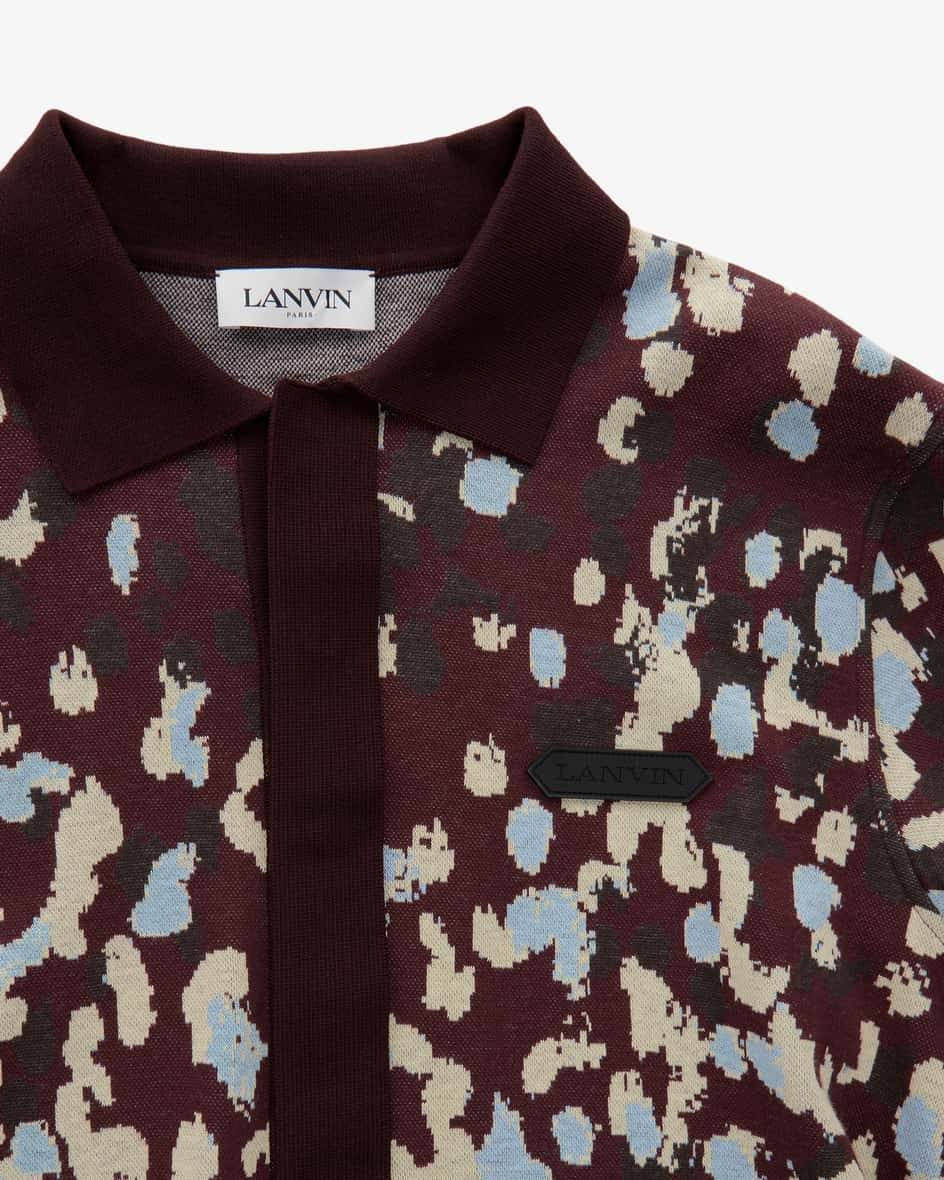 Lanvin Strick-Poloshirt