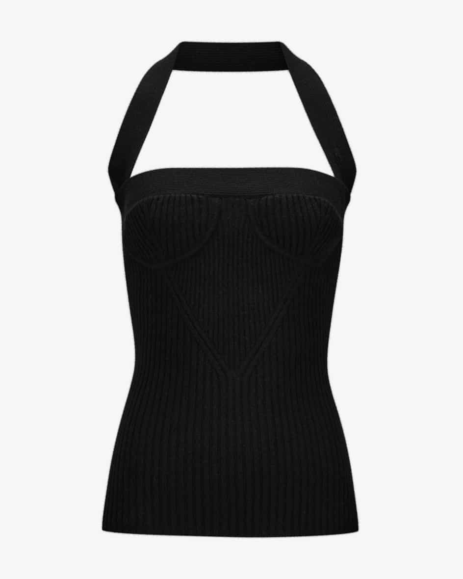 Lisa Yang Liana Neckholder Cashmere-Top