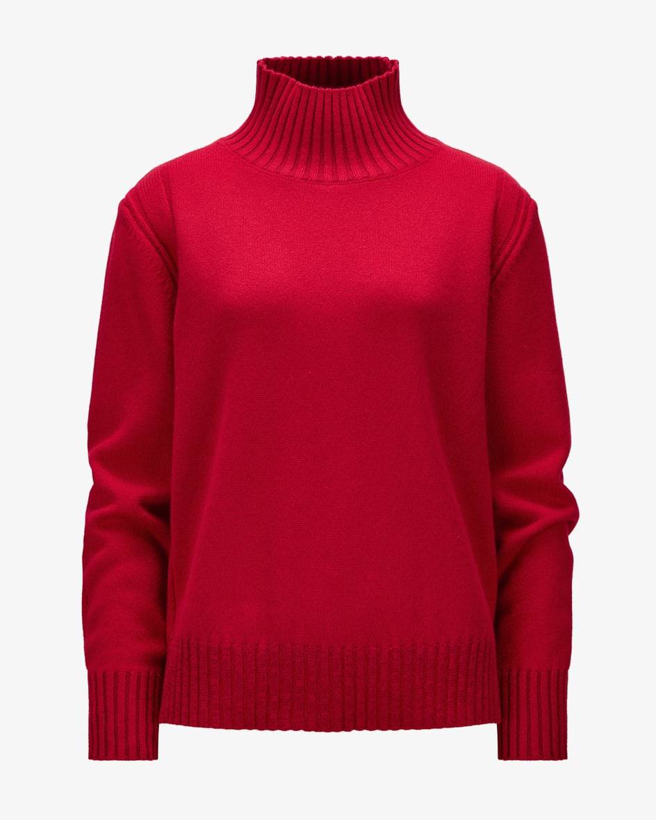 LODENFREY Cashmere-Stehkragen-Pullover