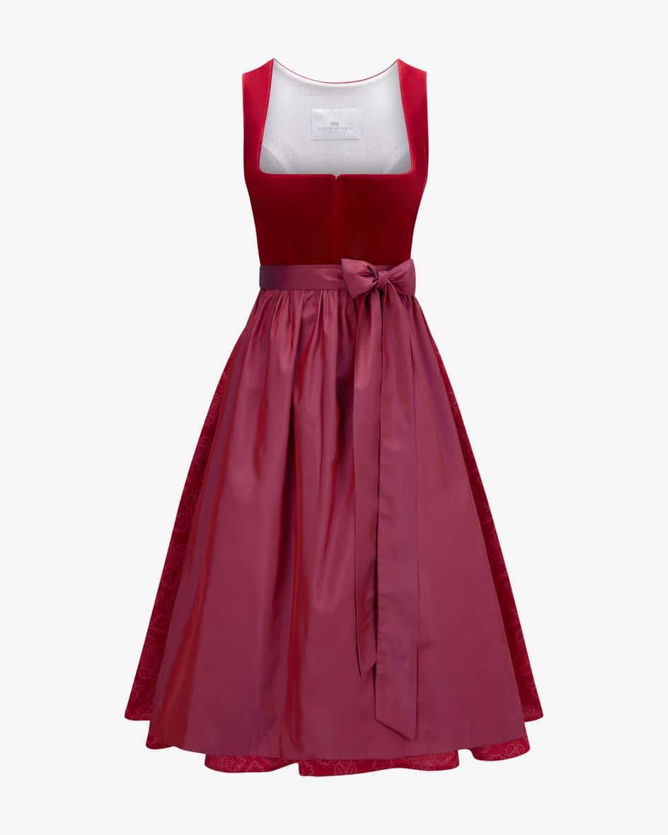 LODENFREY Midi-Wiesndirndl mit Schürze