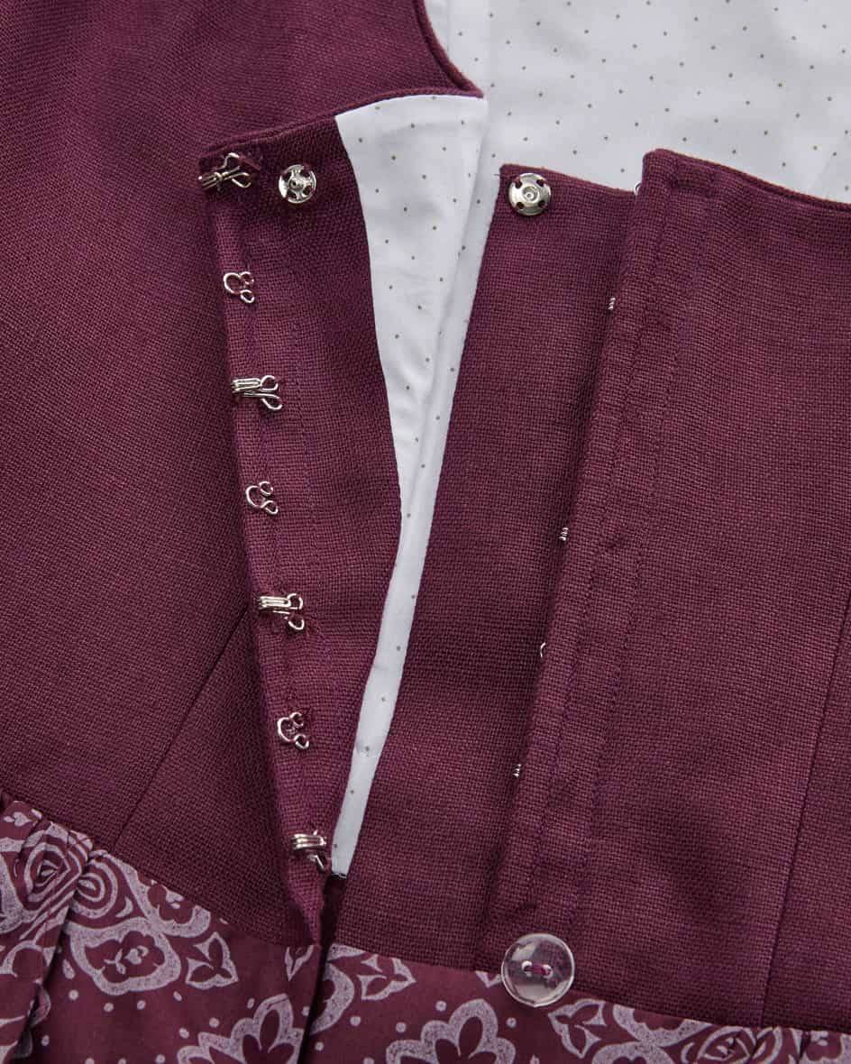 LODENFREY Midi-Wiesndirndl Mit Schürze