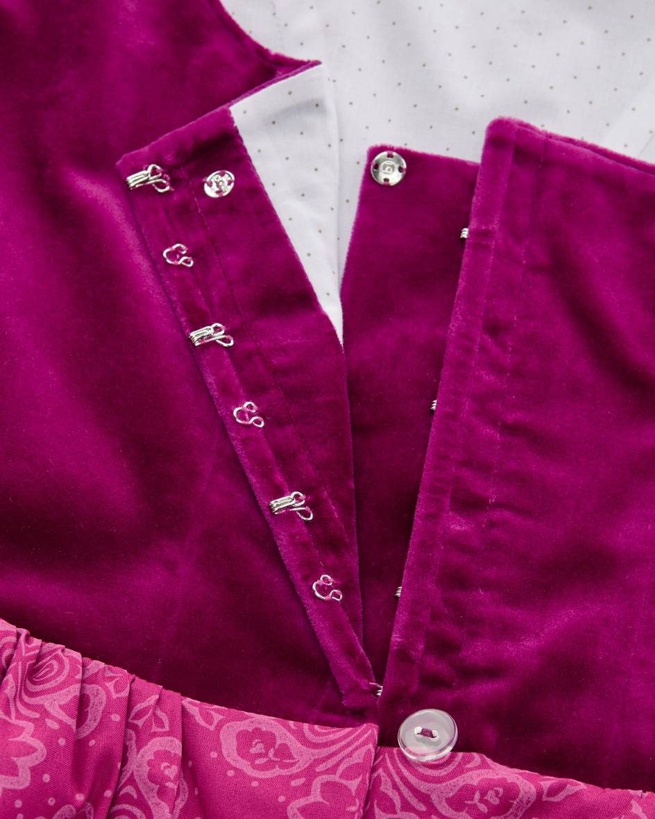 LODENFREY Midi-Wiesndirndl Mit Schürze