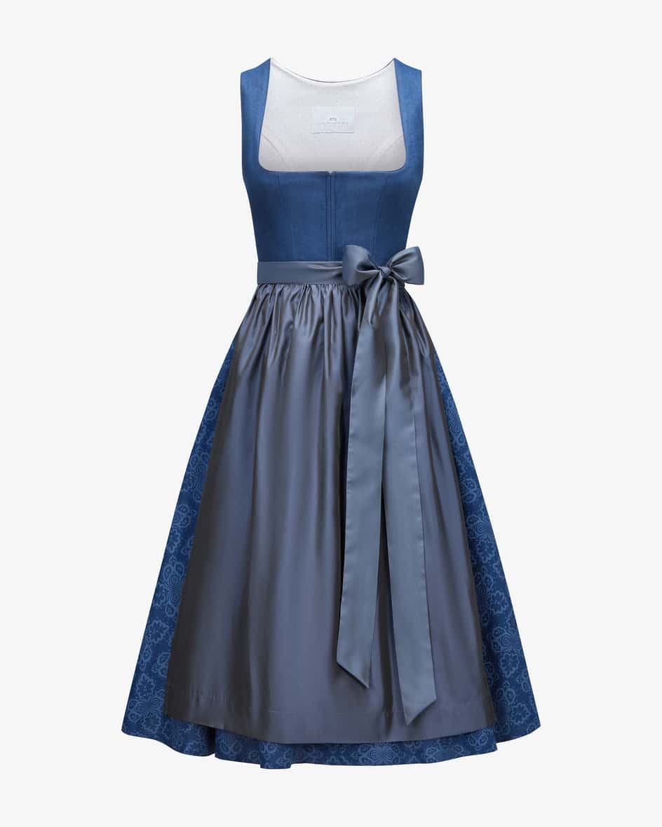 LODENFREY Midi-Wiesndirndl mit Schürze
