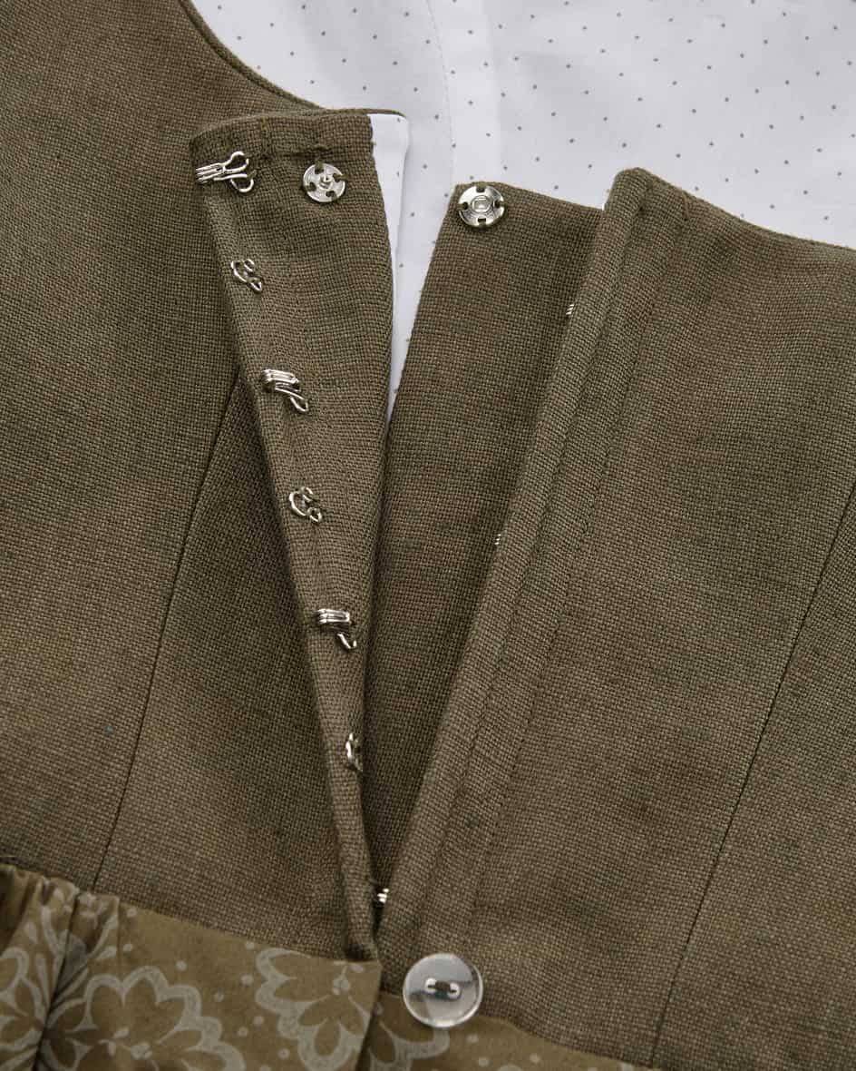 LODENFREY Midi-Wiesndirndl Mit Schürze