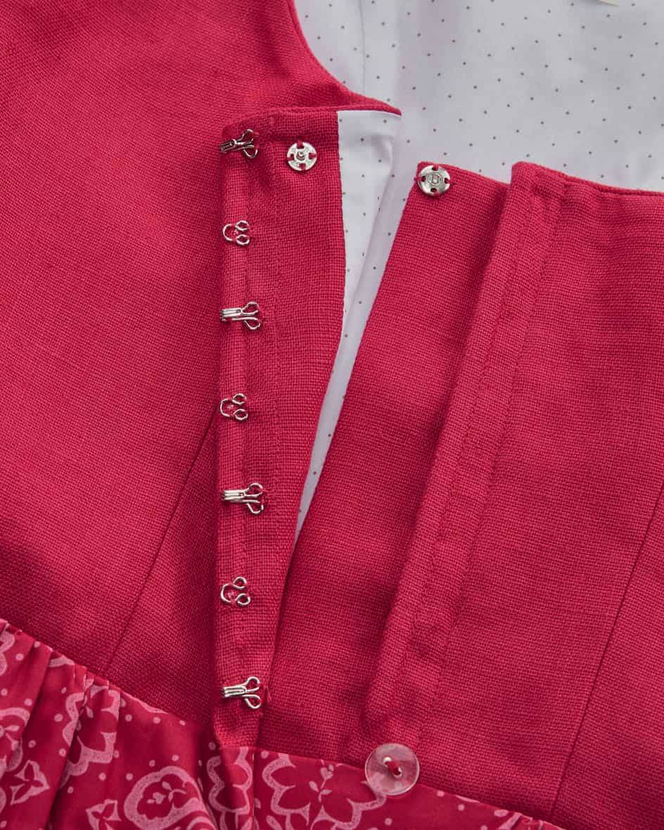 LODENFREY Midi-Wiesndirndl Mit Schürze