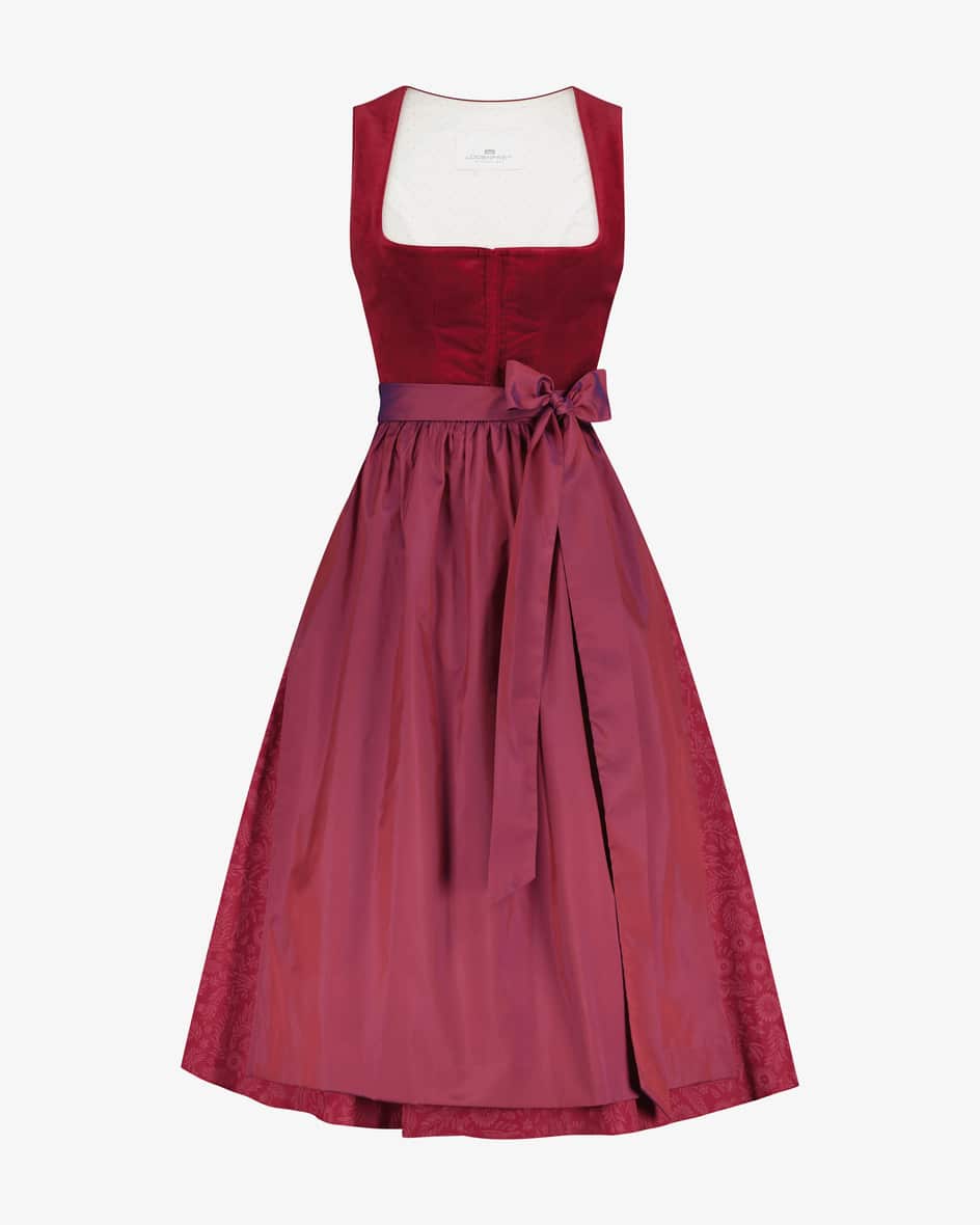 LODENFREY Midi-Wiesndirndl mit Schürze