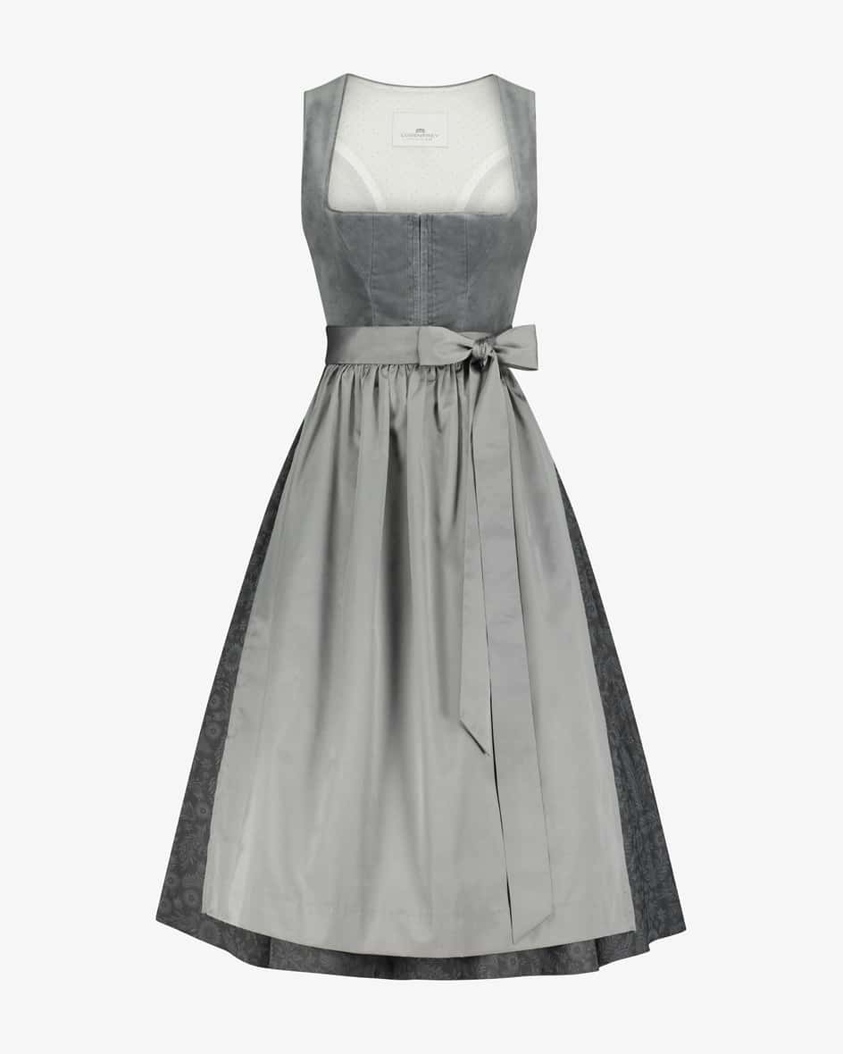 LODENFREY Midi-Wiesndirndl mit Schürze