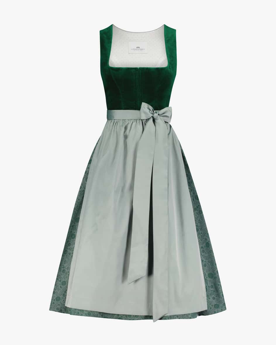 LODENFREY Midi-Wiesndirndl mit Schürze