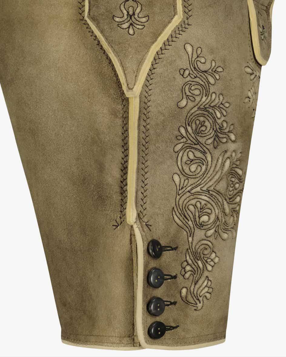LODENFREY Weißenberg Lederhose Aus Hirschleder