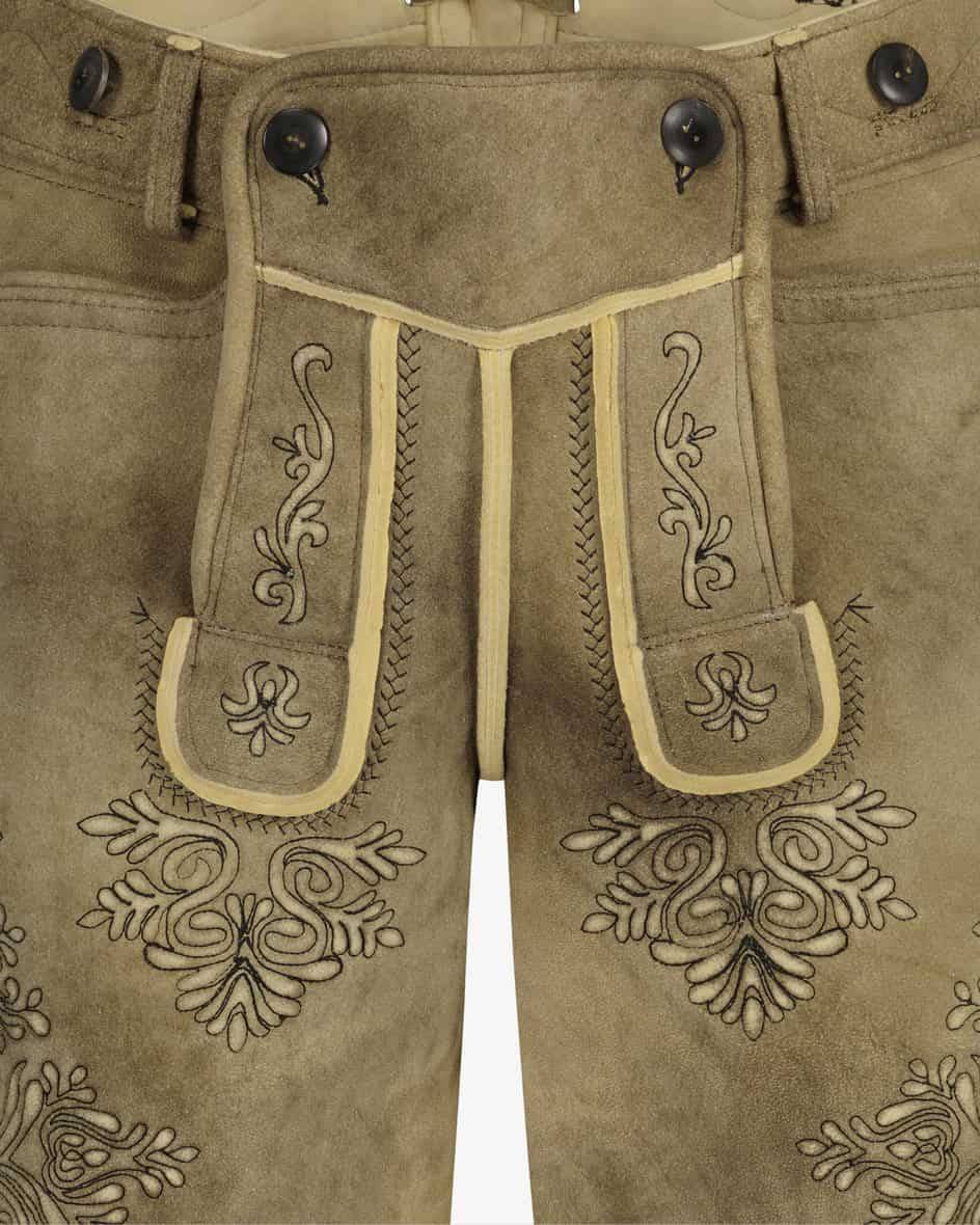 LODENFREY Weißenberg Lederhose Aus Hirschleder